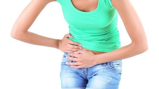 Side pain caused by back pain caused by appendicitis